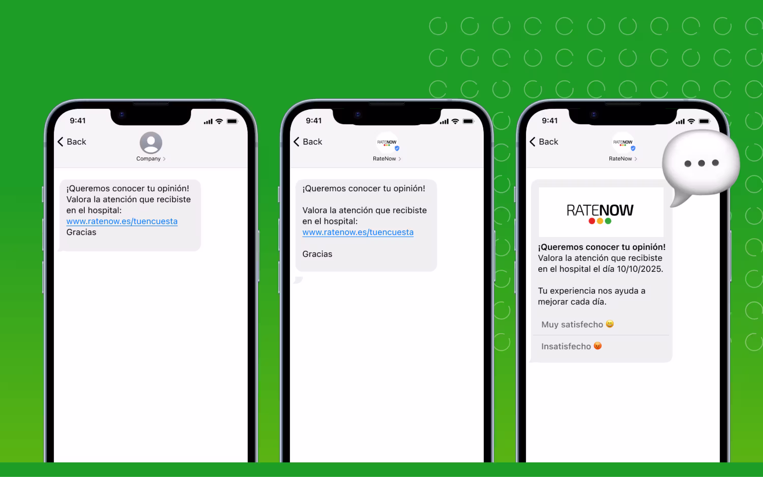 Sondaggi SMS e RCS con RateNow