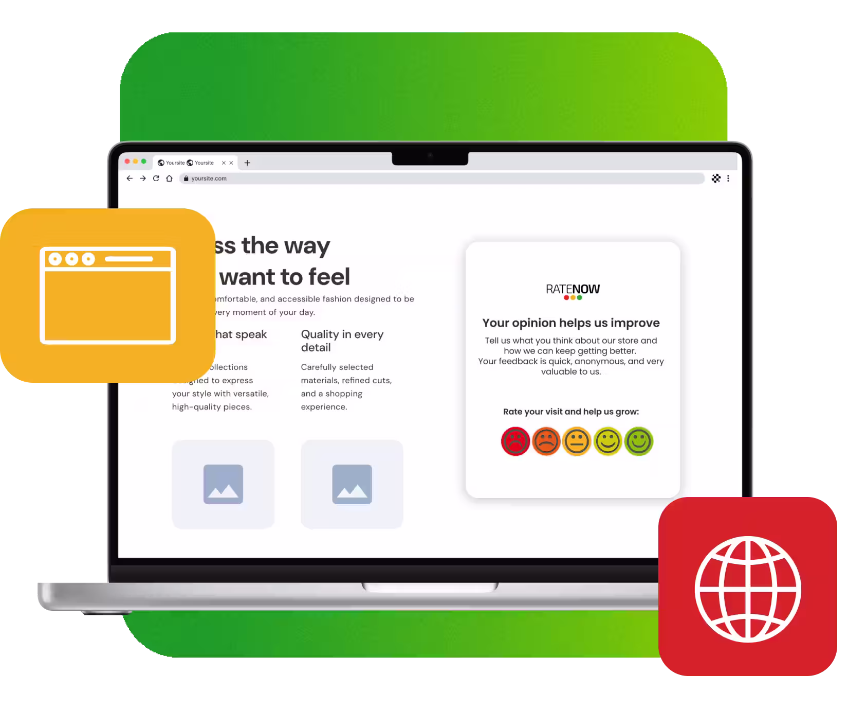 Sondaggi integrati nel sito web